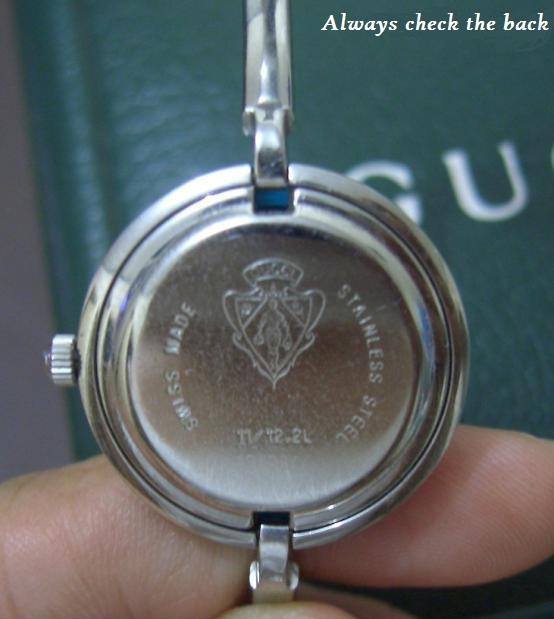 old womens gucci watch