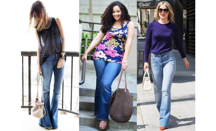 high waisted jeans for pear shaped body