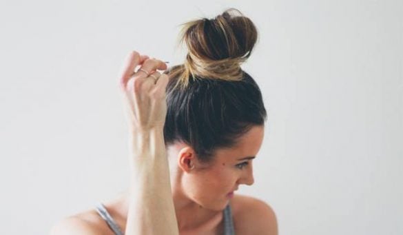 Various Styles To The Messy Top Knot For Short Hair