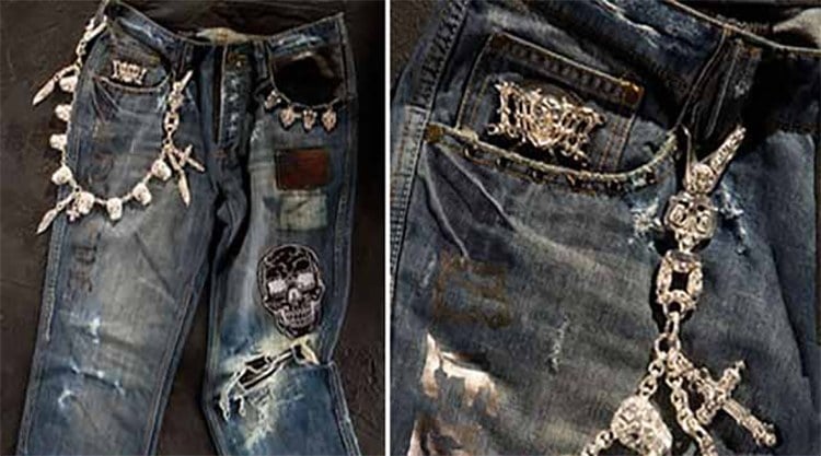 the most expensive jeans for a men's brand in the world