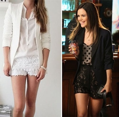 lace blazer outfit