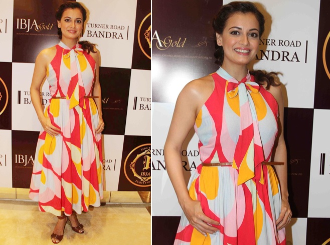 Dia Mirza AT Launch IBJA Store