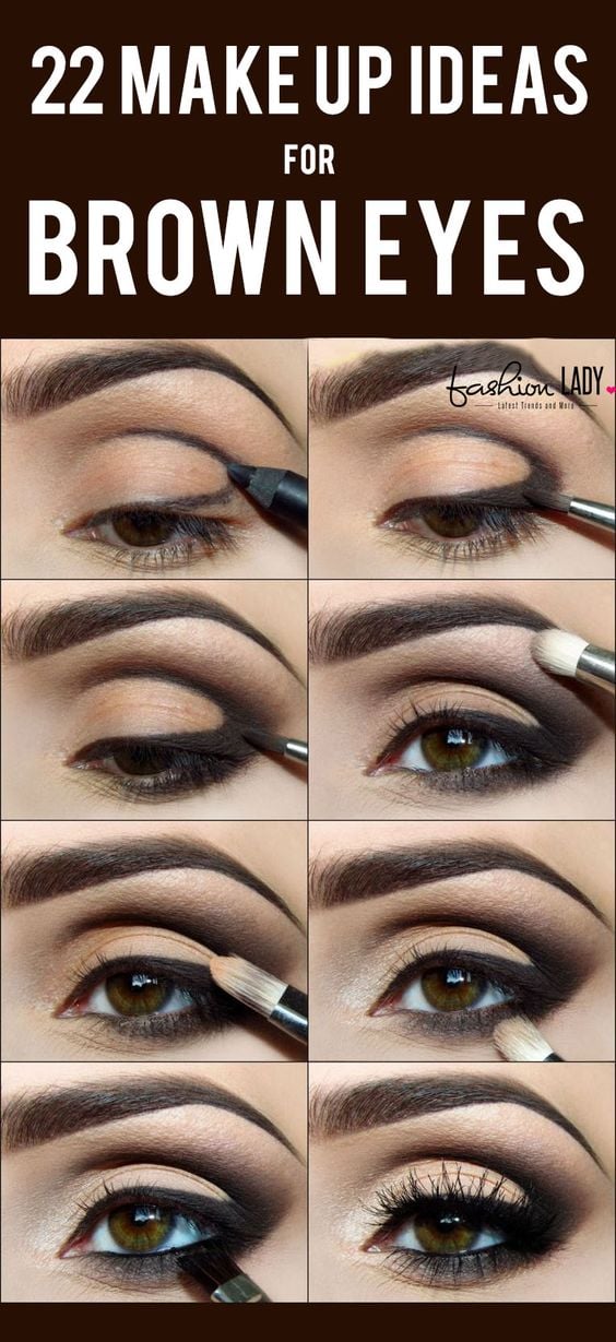 22 Eye Makeup Ideas For Brown Eyes
