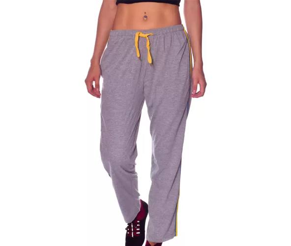 women's grey track pants