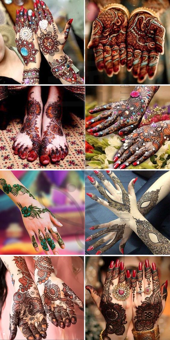 25 Latest Pakistani Mehndi Designs