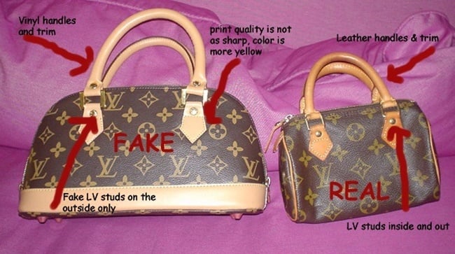 What are some ways you can spot a fake Louis Vuitton handbag? - Quora