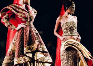 Ritu Beri and Manish Arora Showcase the Indian Halloween Fashion
