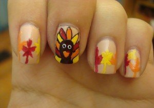 Thanksgiving Nail Art Ideas for Beginners