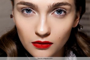 How to Wear the Matte Red Lipstick this Winter