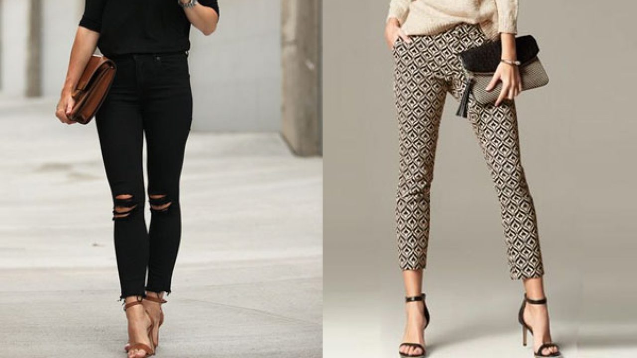 above ankle pants