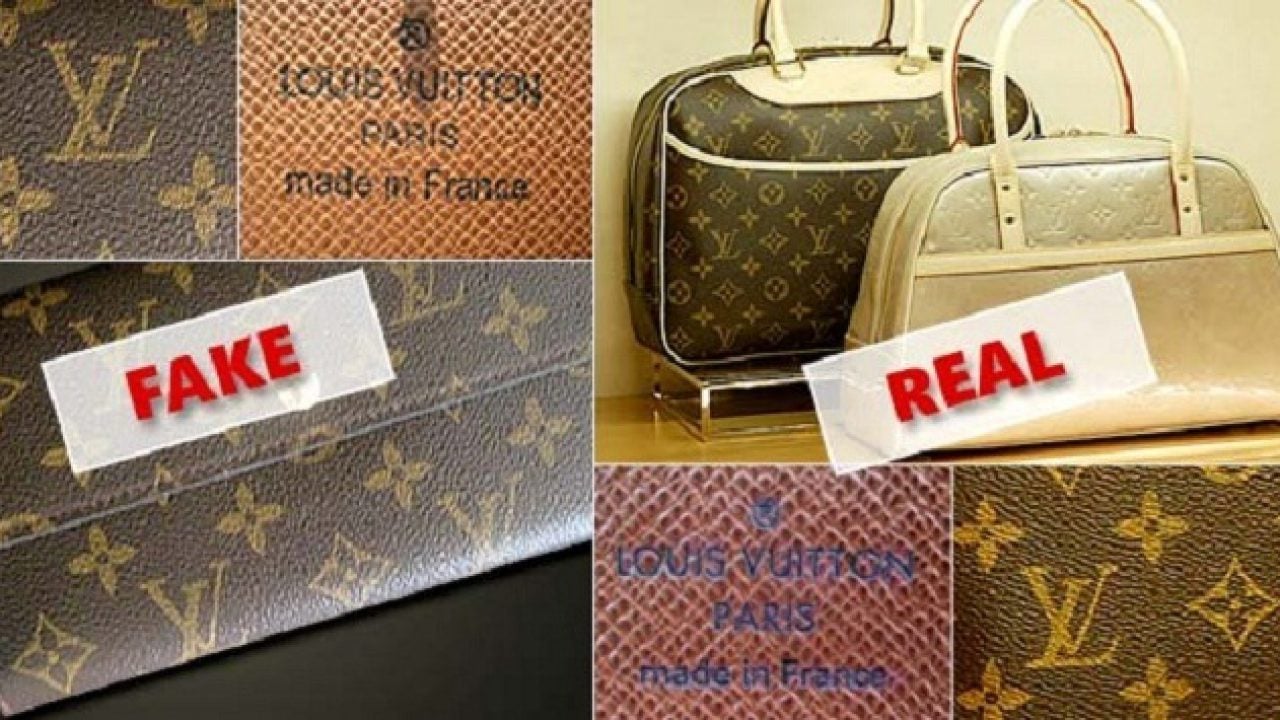 How to spot a FAKE Louis Vuitton Bag