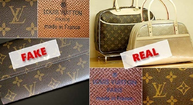 How to tell an AUTHENTIC Louis Vuitton bag from a FAKE one  Look at the  stamps  MISLUX