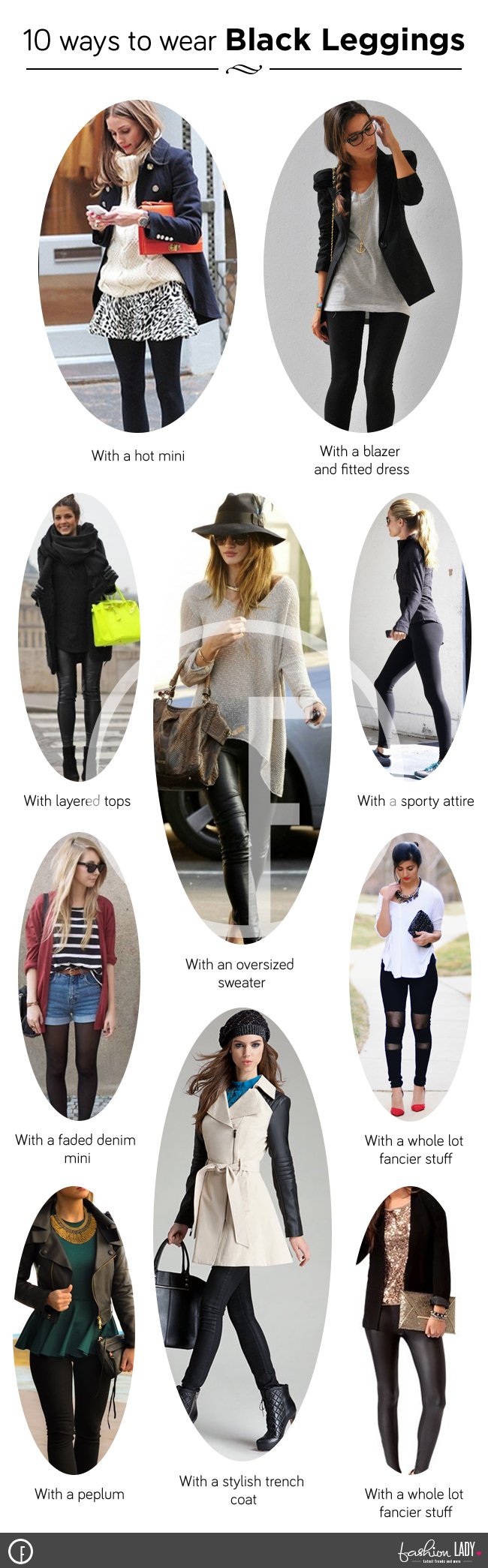 How To Wear And What To Wear With Black Leggings