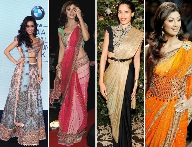 Trending Belted Sarees for that Stylish Look and the History of Kamarband