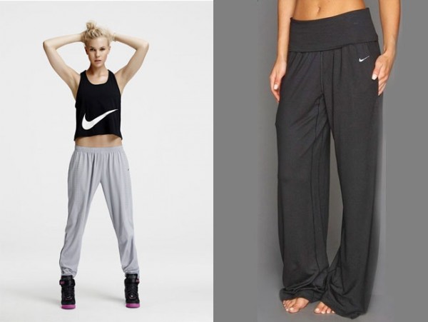 nike fitted track pants womens