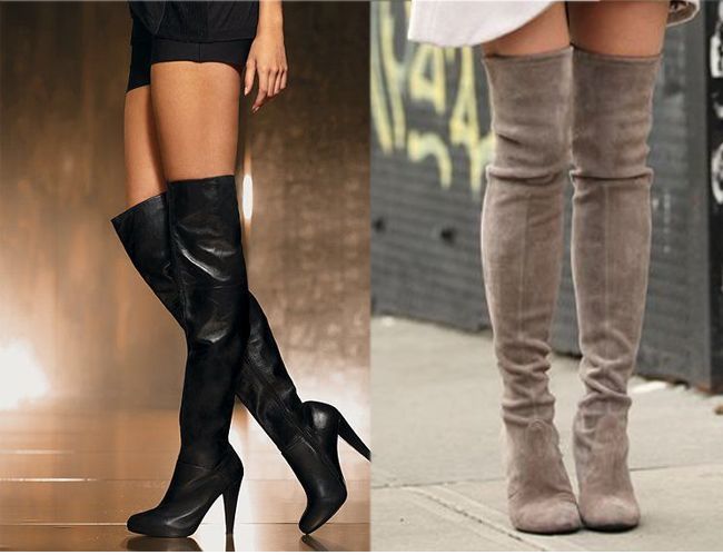 20 Ways To Wear The Over The Knee Boots Now Look Good In Them