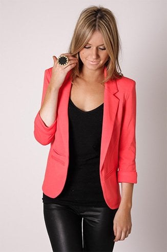 How To Wear Bright-Colored Blazers – How To Pair Blazers - crazyforus