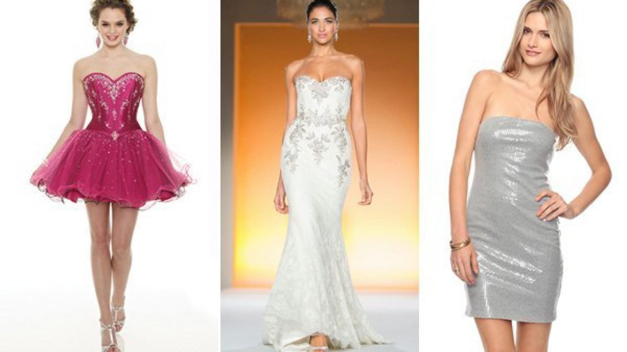 strapless dress styles