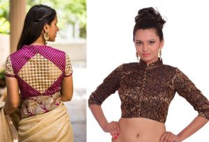20 Brocade Blouse Designs – Stealing The Show!