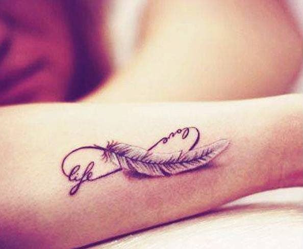 Buy Feather Wrist Temporary Tattoo Online in India  Etsy
