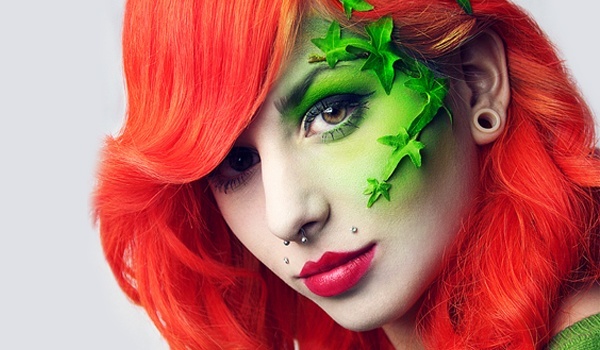 Poison Ivy Makeup Tips - Spinsters Party Gone Wild