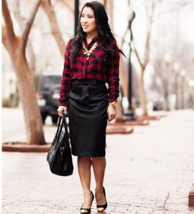 blouse and pencil skirt outfits