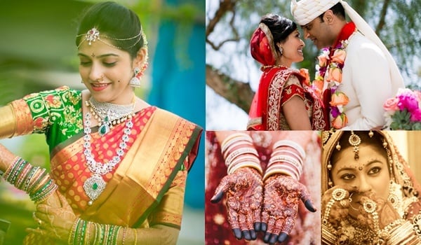 Red Veds: Captured Stunning Wedding Dulhan Photo Pose