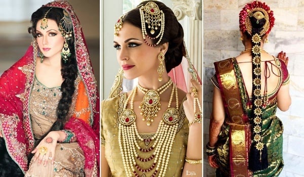 Trendy Bridal Hairstyles For Indian Brides  Feminain