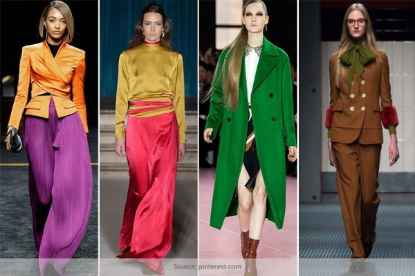 Attention-Grabbing Fall Fashion: Fall/ Winter 2015-2016 Color Trends