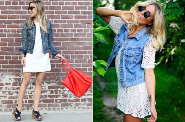 Here Are Some Peppy And Cute White Lace Dress Outfit Ideas