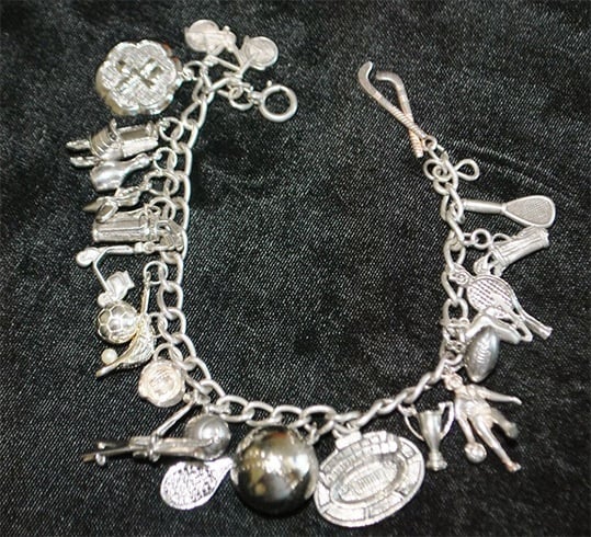 Vintage Sterling Silver Charm Bracelets We Are Currently Obsessed With
