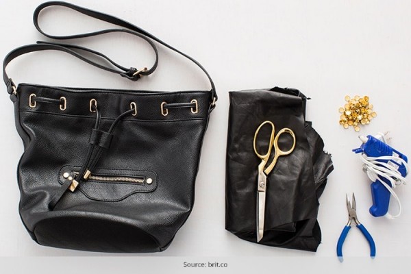 DIY Leather Bag Tutorial - Time To Get Creative