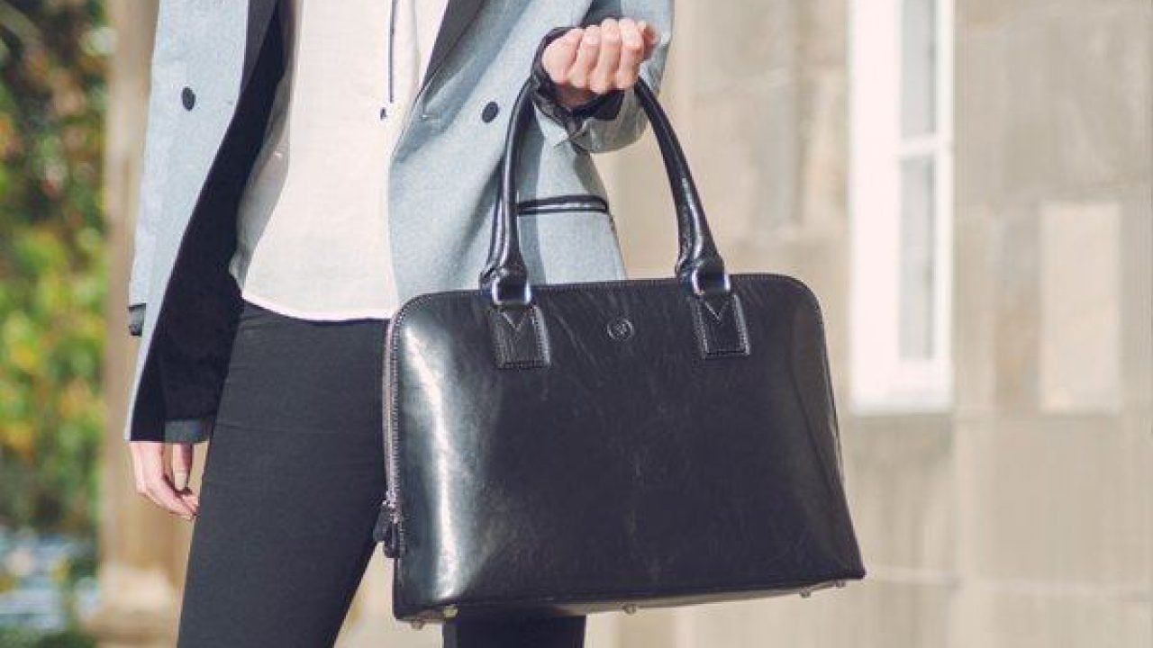 leather office bags for ladies