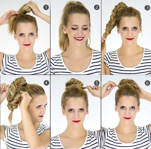 6 Cool Braided Top Knot Bun Styles To Go For