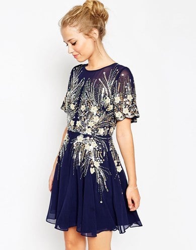 christmas party dress with sleeves