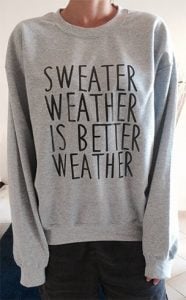 can we wear sweatshirt in summer