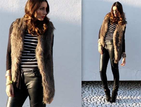 11 Style Tips: How To Wear A Fur Vest