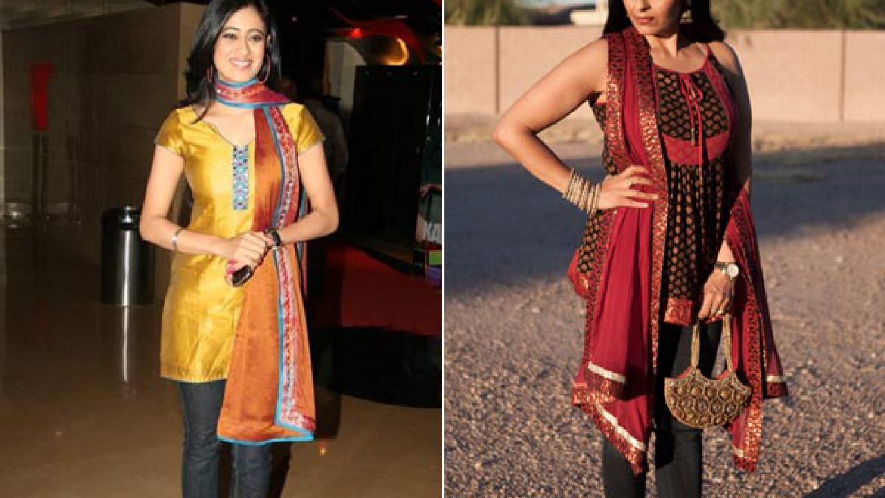 dupatta style on jeans