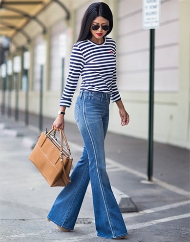 What to Wear with Bell Bottom Jeans
