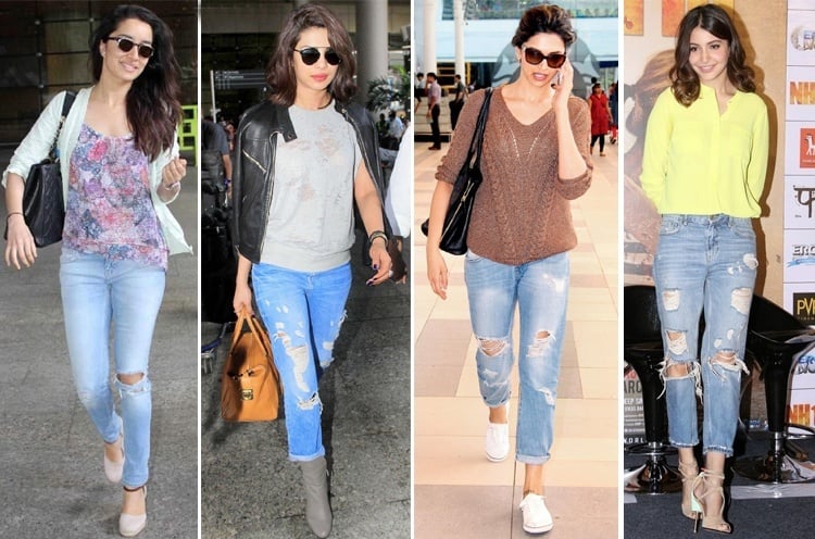 What To Wear With Light Blue Jeans Learn It From The Celebs