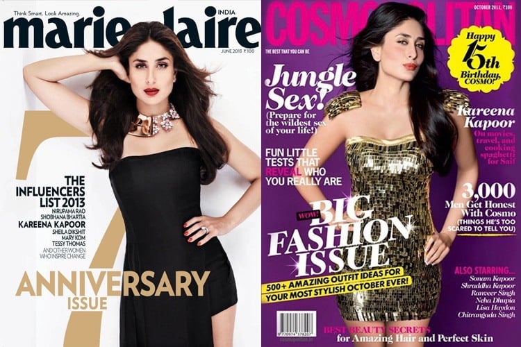 Kareena Kapoor Sex Black - Kareena Kapoor Magazine Cover Looks - Oodles Of Royalty And Elegance