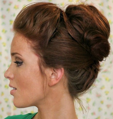 Bouffant Bun