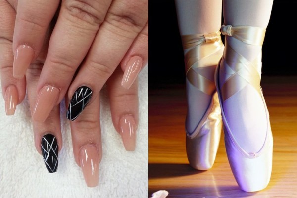 Ballerina Nails Are The Next Big Thing In The World Of Manicures