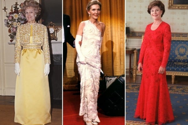 Gorgeous Inaugural Gowns Worn By The First Ladies