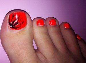 35 Easy Toe Nail Designs That Are Totally Worth Your Time