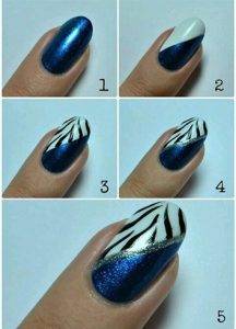 Blue Nail Designs: Blue Is Not The Coldest Colour After All!