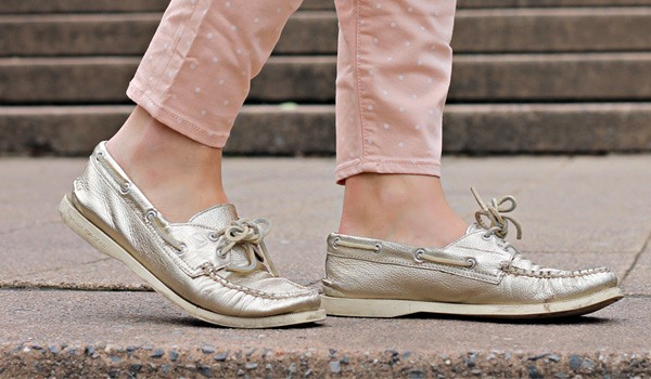 Move Over White Sneakers! Make Way For Metallic Sneakers And Shoes