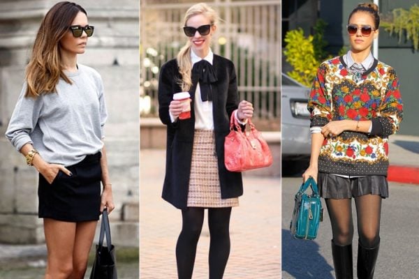 How To Wear Short Skirts And Style Up For The Day