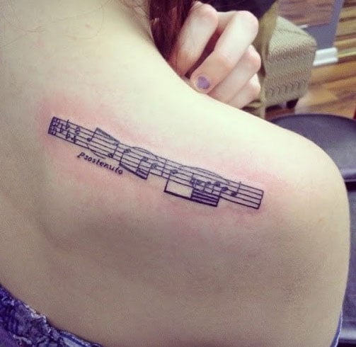 Music Tattoos  50 Magnificently Cool Music Tattoos For Music Lovers