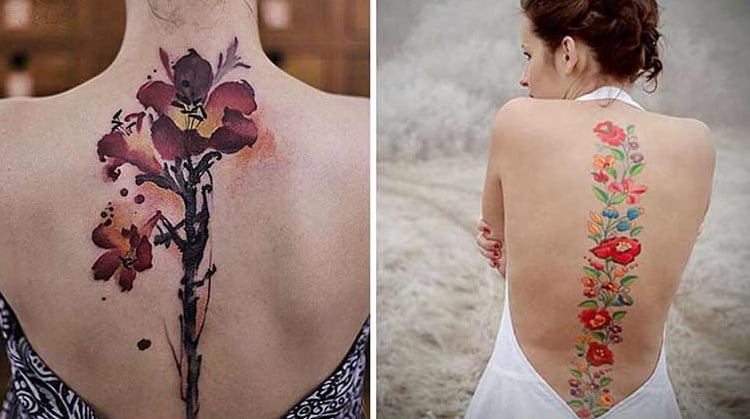 Unique spine tattoos for women 20 inspiring designs to choose from   Tukocoke